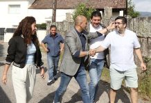 O Porriño inicia las obras para frenar los efectos de la escorrentía de la A-52 en A Gulpilleira