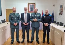 Baiona acoge el 181 aniversario de la fundación de la Guardia Civil