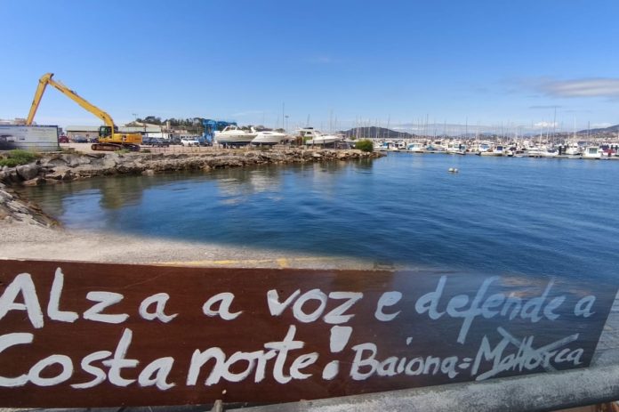podemos ampliación del Puerto Deportivo de Baiona