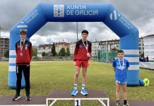 Tres medallas para la Sociedade Atlética do Trega en el Provincial Infantil XOGADE de Atletismo