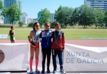 Cinco medallas para la Sociedade Atlética do Trega en el Campeonato Gallego Sub12 y Sub10