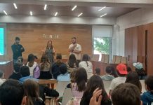 Alumnado de Ames visita el corazón de la Eurocidade Cerveira-Tomiño
