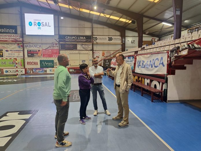 Diputación financiará íntegramente la renovación del pabellón de O Rosal