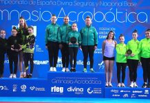El Gondomar Acro Club, Campeón Nacional Infantil Base de Gimnasia Acrobática