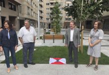 La renovada Praza do Balado gana zona ajardinada y espacio peatonal