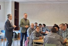 Un taller de empleo construye la nueva biblioteca y la sala de estudios del antiguo Concello da Guarda