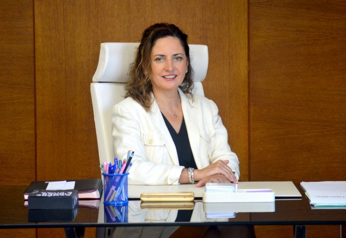 A alcaldesa de Tomiño, Sandra González