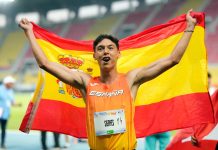 Álex Sierpes, plata en los 1500 metros en el Festival Olímpico de la Juventud Europea