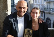 O Porriño homenajea a Aroa Otero, campeona gallega de BTT