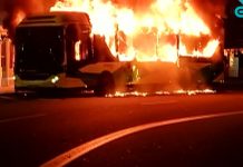 Condenan a 22 años de cárcel al acusado de incendiar dos autobuses urbanos de Vigo con viajeros dentro