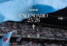 Conoce el calendario del RC Celta para la temporada 25/26