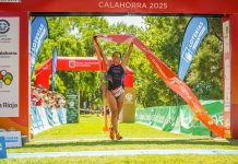 La guardesa Elsa Pena gana el Campeonato de España de Triatlón Cros 2025