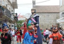 Baiona abre el plazo para participar en la Comparsa de Gigantes y Cabezudos en las Fiestas del Carmen