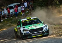 Javier Pardo duerme líder del Rallye Rías Baixas