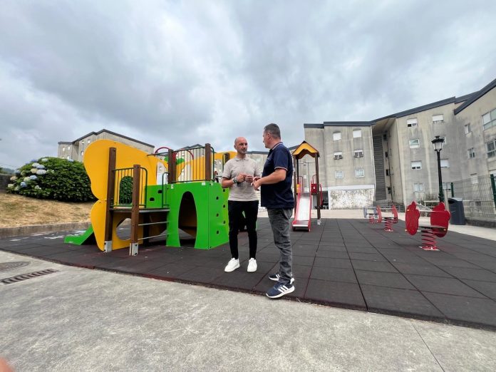 obras de mejora en áreas de juego y ocio porriño