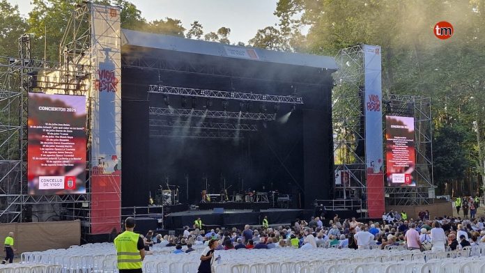 Palco de Castrelos-Vigo en festas