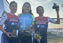 Paula Barrios, del Team Oiense Women, suma en A Guarda su quinta victoria del año
