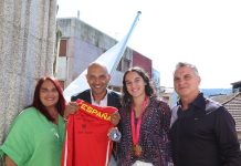 O Porriño homenajea a Paula Salinas por su bronce con la Selección Española en el mundial Sub-19 de Baloncesto