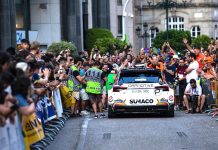 Vigo ofrece una calurosa ceremonia de salida del LVIII Rallye Recalvi Rías Baixas