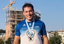 El atleta guardés Sergio Rodríguez Teixeira, logra el récord Gallego absoluto de 300 metros