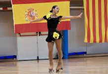 Xiana Fernández, del CPA Gondomar, entre las cinco mejores patinadoras de España