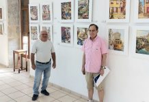 Caino y C. Padín presentan en Baiona la exposición “Dos miradas al arte”