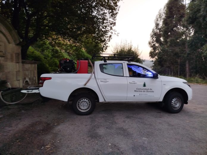 coche antiincedios baredo