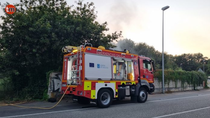incendio casa abandonada nigran