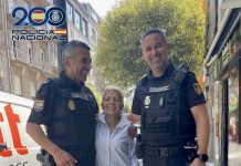 Agentes de la Policía Nacional salvan la vida a una mujer que sufrió un desvanecimiento