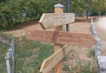 Couso señaliza su nueva ruta arqueológica y crea un observatorio de aves