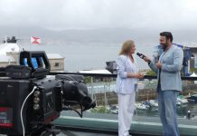 Luisa Sánchez promociona Vigo en la televisión latinoamericana con motivo del Galicia Fest