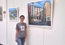 Exposición de paisajes de Natalia Golovastikova en A Guarda