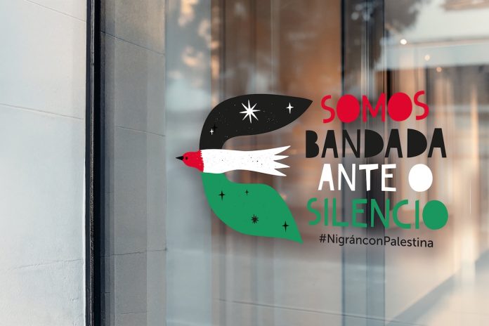 Nigrán anima al comercio local a sumarse a la campaña de solidaridad con Palestina nigran
