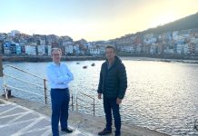 Carrero firma un nuevo acuerdo con Portos para autorizar la pesca deportiva en el “muelle alto”