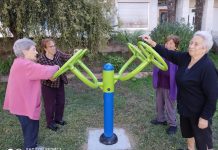 Nigrán inaugura un parque biosaludable en el barrio de Area