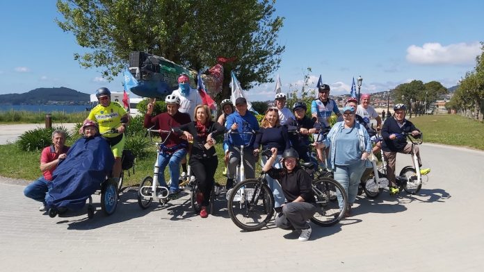 Paseo Bici Discamino+ lEnfermidades Neurodexenerativas Nigrán