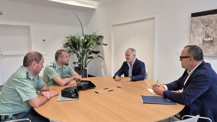 Zona Franca y Guardia Civil vigilancia del parque empresarial de Balaídos