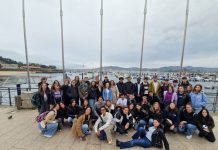 Cincuenta estudiantes internacionales descubren Baiona y A Guarda