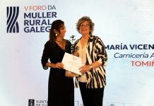 Ana Vicente representa a Tomiño en el V Foro da Muller Rural Galega
