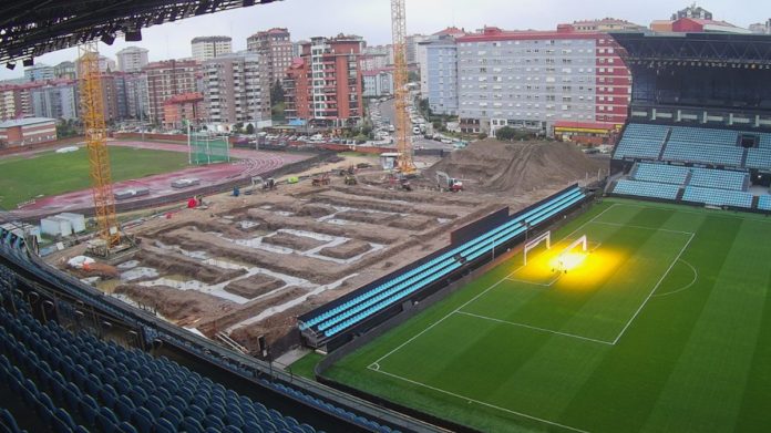 avance de obras en balaídos