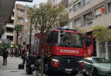 Una persona resulta intoxicada por humo en el incendio de una vivienda en Vigo