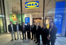 Caballero participa en la apertura del nuevo espacio IKEA en Vialia