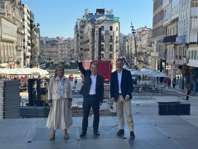 Presentación arbol de navidad vigo