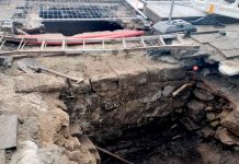 Tui adapta el proyecto de reforma de la Praza da Estrela tras el hallazgo de restos arqueológicos