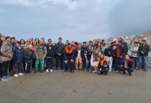 Más de 40 personas con discapacidad intelectual comienzan en A Guarda el Camino Portugués por la Costa