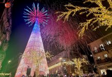 12 millones de led iluminan la Navidad de Vigo