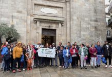 Más de 40 personas con discapacidad intelectual realizan el Camino Portugués de la Costa