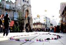 O Porriño inaugura la Praza 25N en un acto cargado de memoria y compromiso contra la violencia machista