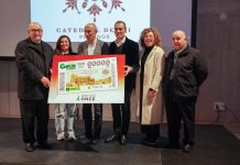 El VIII centenario de la consagración de la Catedral de Tui, en cinco millones de cupones de la ONCE
