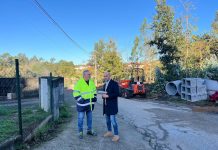 O Porriño impulsa su red de saneamiento con una nueva obra en O Sobral–Eiriz